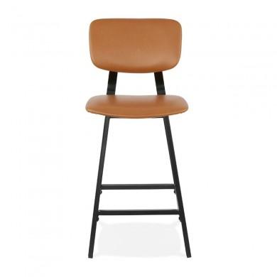 Tabouret de Bar Industriel Miranda Mini Marron KO_BS03400BR BS03400BR Tabouret de Bar Industriel Miranda Mini Marron BS03400BR