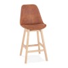 Tabouret De Bar Svenke Mini Marron Naturel  BS03320BRNA