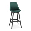 Tabouret De Bar Basil Vert Noir  BS03240GEBL