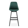 Tabouret De Bar Basil Vert Noir  BS03240GEBL