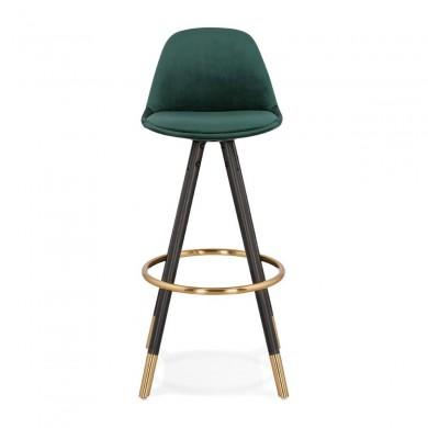 Tabouret De Bar Carry Vert Noir  BS03140GEBL