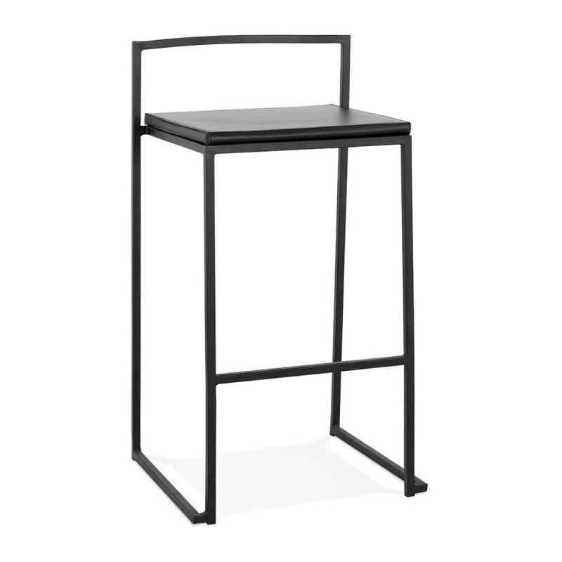 Tabouret de Bar Industriel Caro Mini Noir  BS03050BLBL