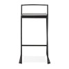 Tabouret de Bar Industriel Caro Mini Noir  BS03050BLBL