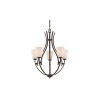 Lustre Chantilly 5x100W Noir QUOIZEL qzchantilly5