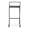 Tabouret de Bar Industriel Caro Noir  BS03040BLBL