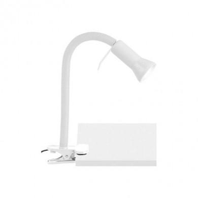 Lampe Pince Flexible FLEX 1x40W E14 Blanc BRILLIANT 24705T05
