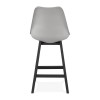 Tabouret De Bar April Mini Gris Noir  BS02910GRBL