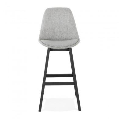 Tabouret De Bar Qoop Gris Noir  BS02870GRBL