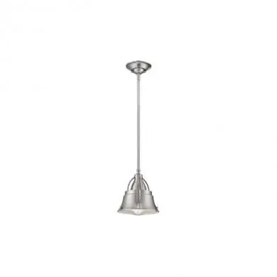 Suspension Cody 1x60W Argent QUOIZEL qzcodypsbn