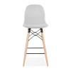 Tabouret De Bar Scandinave Cana Mini Gris clair  BS02690LG