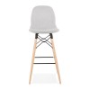 Tabouret De Bar Scandinave Cana Gris clair  BS02680LG