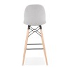 Tabouret De Bar Scandinave Cana Gris clair  BS02680LG