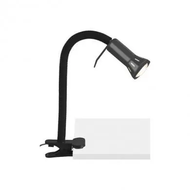 Lampe à Pince Articulée FLEX 1x40W E14 Noir BRI_24705T06 24705T06 Lampe à Pince Articulée FLEX 1x40W E14 Noir BRILLIANT 24705T06