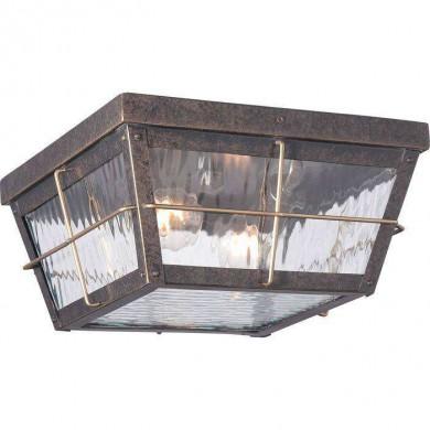 Plafonnier Exterieur Cortland Bronze 2x60W E27 QUOIZEL QZ-CORTLAND-F