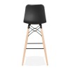 Tabouret De Bar Detroit Noir  BS02500BL