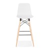 Tabouret De Bar Scandinave Detroit Blanc  BS02480WH