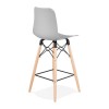 Tabouret De Bar Detroit Mini Gris  BS02460GR