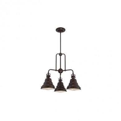 Lustre Eastvale 3x60W Noir QUOIZEL qzeastvale3