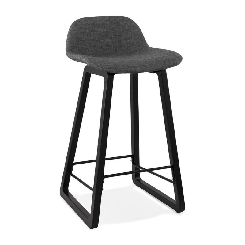 Tabouret De Bar Trapu Mini Gris foncé Noir  BS02370DGBL