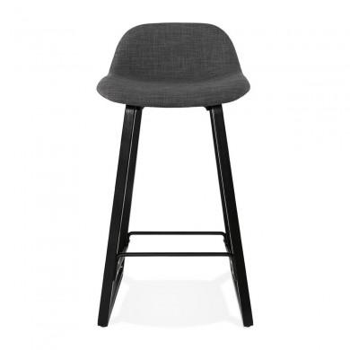 Tabouret De Bar Trapu Mini Gris foncé Noir  BS02370DGBL