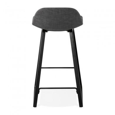 Tabouret De Bar Trapu Mini Gris foncé Noir  BS02370DGBL