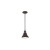 Suspension Eastvale L 20,3cm 1x60W Noir QUOIZEL qzeastvaleps