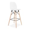 Tabouret De Bar Scandinave Marcel Blanc  BS02330WH