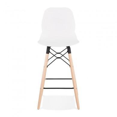 Tabouret De Bar Scandinave Marcel Mini Blanc  BS02250WH