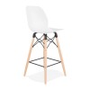 Tabouret De Bar Scandinave Marcel Mini Blanc  BS02250WH