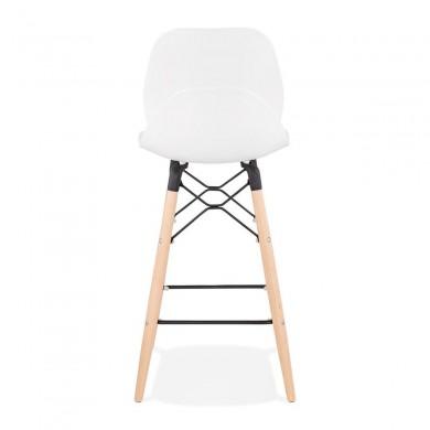 Tabouret De Bar Scandinave Marcel Mini Blanc  BS02250WH