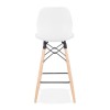 Tabouret De Bar Scandinave Marcel Mini Blanc  BS02250WH