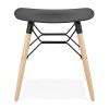 Tabouret Bas Jartel Noir  BS02220BL