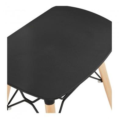 Tabouret Bas Jartel Noir  BS02220BL