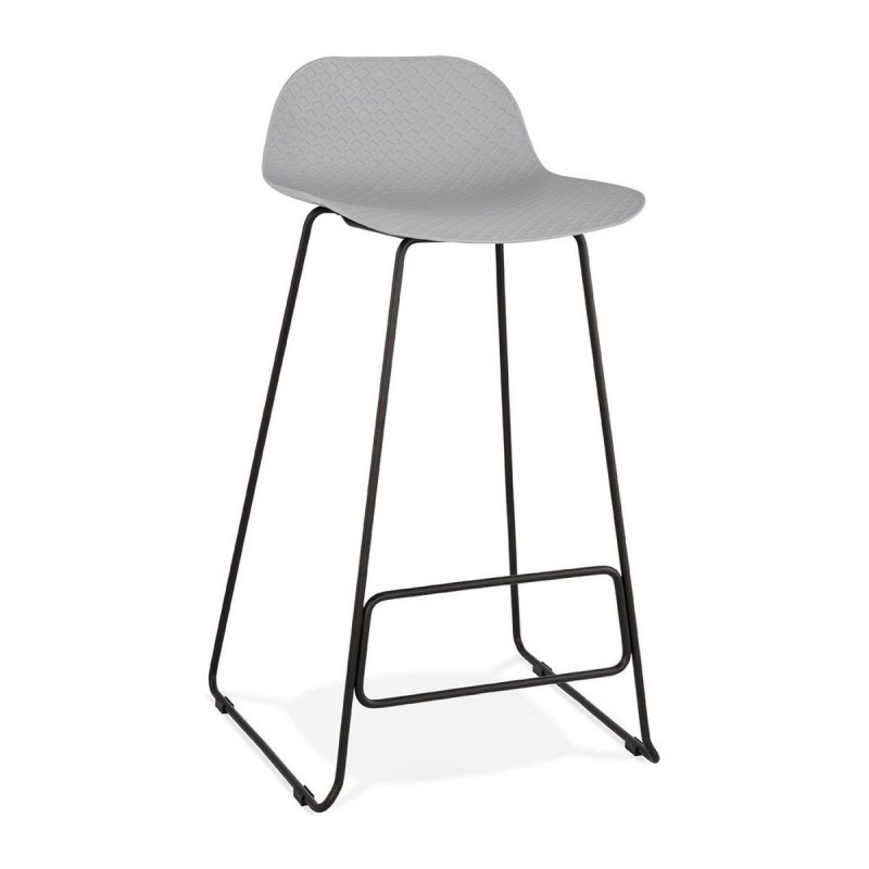 Tabouret De Bar Slade Gris Noir  BS02180GRBL