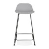 Tabouret De Bar Slade Gris Noir  BS02180GRBL