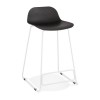 Tabouret De Bar Slade Mini Noir Blanc  BS02020BLWH