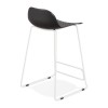 Tabouret De Bar Slade Mini Noir Blanc  BS02020BLWH