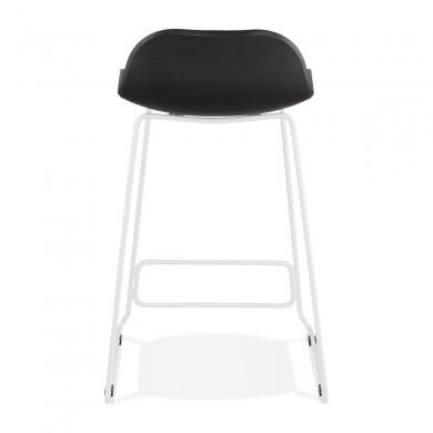 Tabouret De Bar Slade Mini Noir Blanc  BS02020BLWH