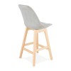 Tabouret De Bar Qoopâ Mini Gris Naturel  BS01960GRNA