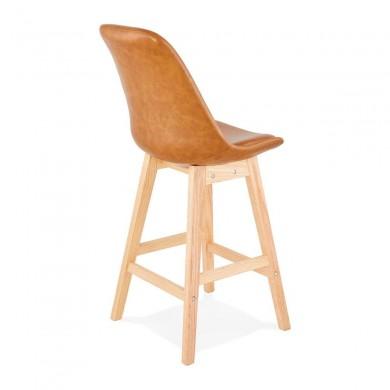 Tabouret De Bar Janie Mini Marron Naturel  BS01950BRNA