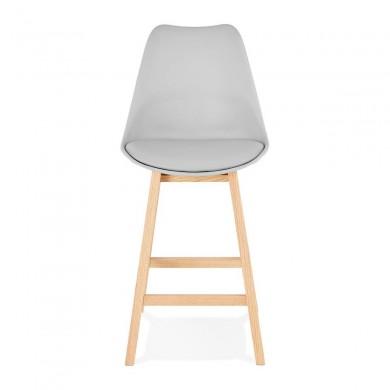 Tabouret De Bar April Mini Gris Naturel  BS01940GRNA