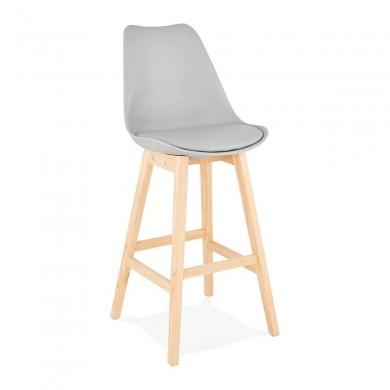 Tabouret De Bar April Gris Naturel  BS01890GRNA