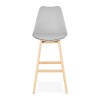 Tabouret De Bar April Gris Naturel  BS01890GRNA