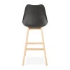 Tabouret De Bar April Noir Naturel  BS01880BLNA