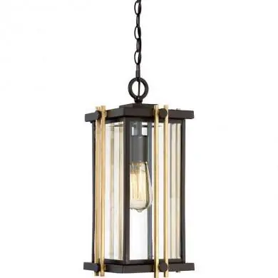 Suspension Exterieur Goldenrod Bronze 1x100W E27 QUOIZEL QZ-GOLDENROD8-M