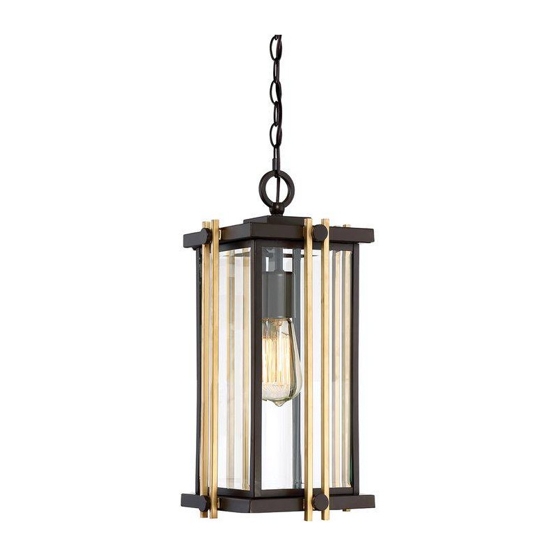 Suspension Exterieur Goldenrod Bronze 1x100W E27 QUOIZEL QZ-GOLDENROD8-M