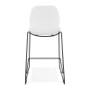 Tabouret De Bar Ziggy Mini Blanc Noir  BS01730WHBL