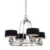 Lustre Gotham 4x75W Argent QUOIZEL qzgotham4