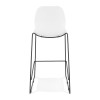 Tabouret De Bar Ziggy Blanc Noir  BS01720WHBL