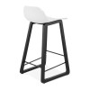 Tabouret De Bar Miky Mini Blanc  BS01680WH